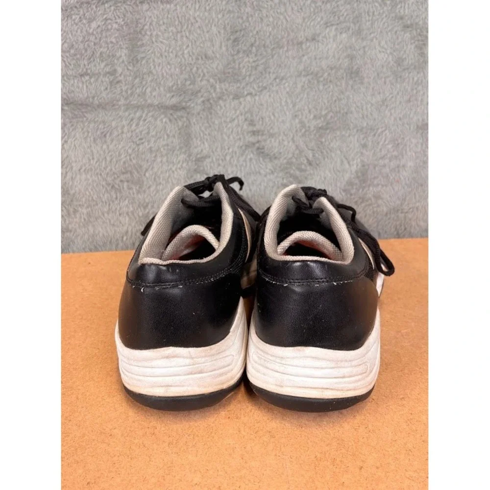 Arnold Palmer Mens Black Silver Spiked Golf Shoes Low Top Lace Up Sneakers 9.5